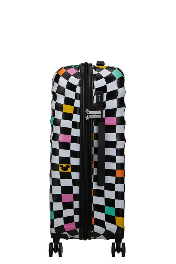 American Tourister Disney Wavebreaker Spinner TSA Disney Fl 67cm  Mickey Check