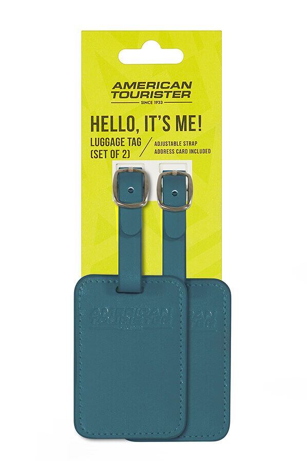 Luggage Tags Bagagebricka &ndash; Set med 2 st