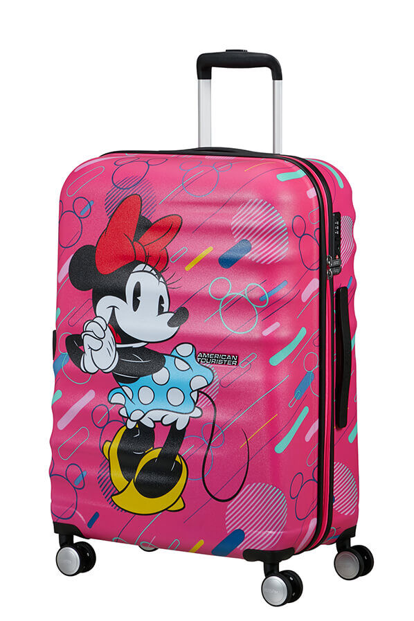 American Tourister Disney Wavebreaker Spinner TSA Disney Fl 67cm  Minnie Future Pop
