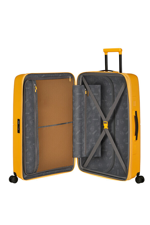 American Tourister DashPop Spinner Expandable TSA 77cm Golden Yellow