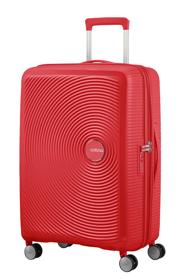 American Tourister Soundbox Spinner Expandable 67cm  Coral Red
