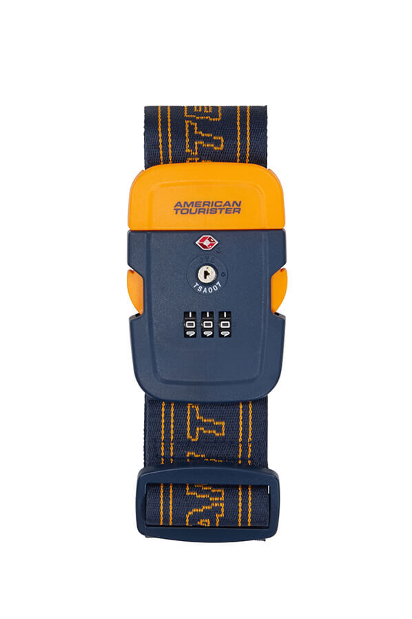 American Tourister American Tourist. Ta Luggage Belt TSA  Navy/Orange