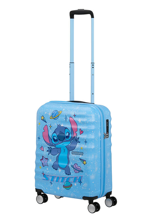 Disney Wavebreaker Kabinv&auml;skor | American Tourister Disney Wavebreaker Spinner TSA Disney Fl 55cm  Stitch Universe