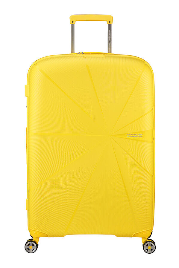 American Tourister Starvibe Spinner Expandable 77cm Electric Lemon
