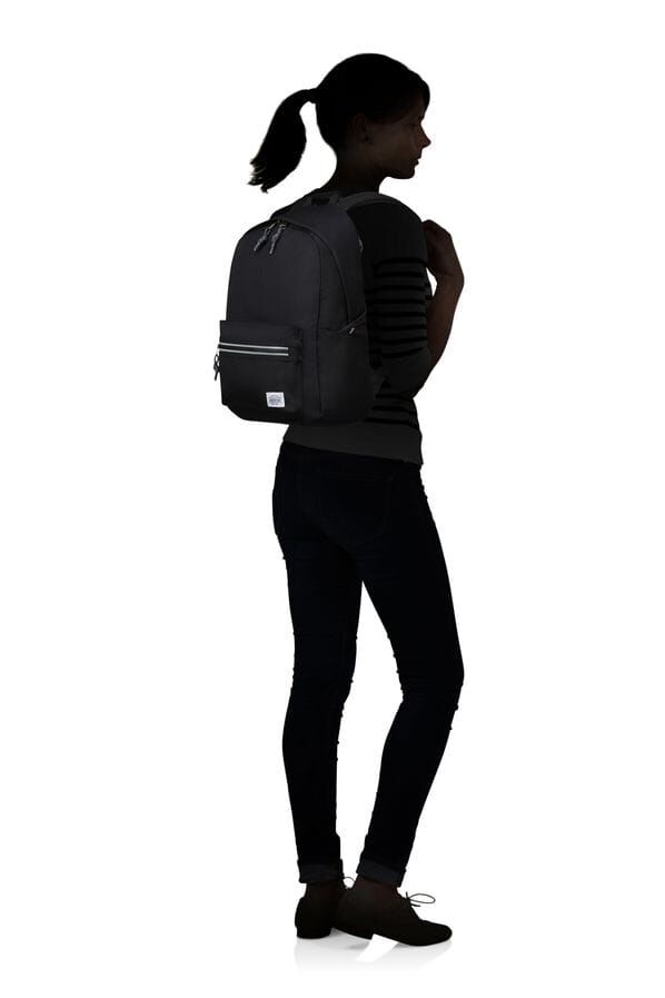 American Tourister Brightup Backpack Zip  Black