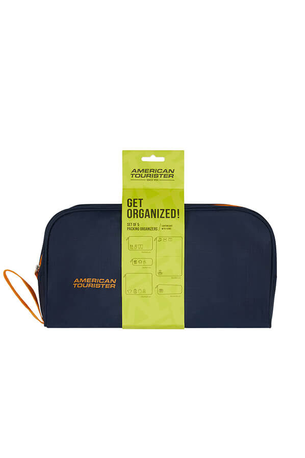 American Tourister American Tourist. Ta Packing Organizers 5Pcs  Navy/Orange