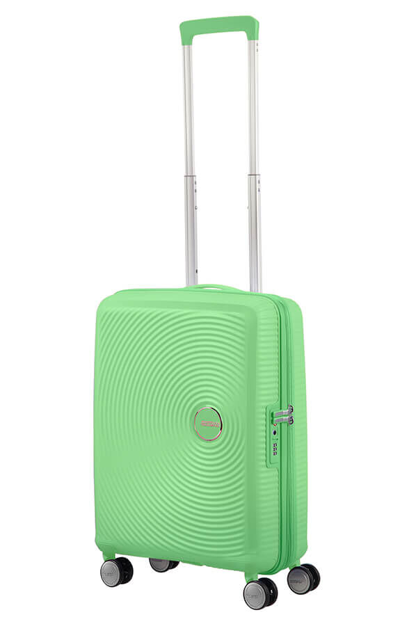American Tourister Soundbox Spinner TSA Expandable 55cm  Spring Green