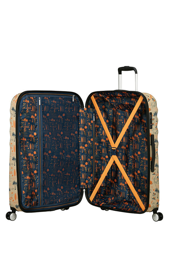 American Tourister Disney Wavebreaker Spinner TSA Disney Fl 77cm  Mickey Super Surfer