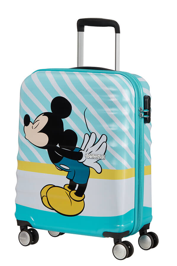 American Tourister American Tourister Disney Mickey Blue Kiss Luggage 