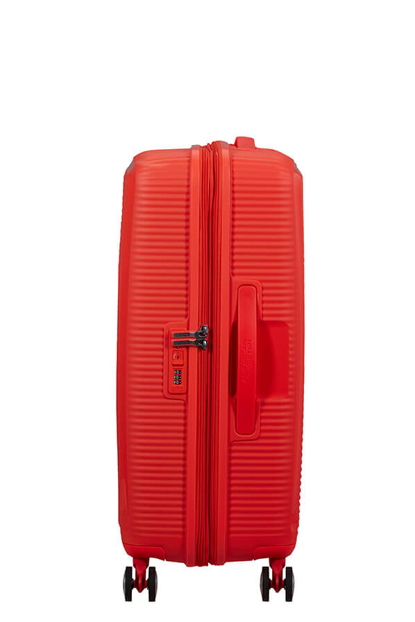 American Tourister SoundBox Spinner TSA Expandable 67cm  Neon Orange