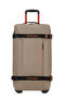 American Tourister Urban Track Duffle with Wheels Coated M  Beige/Orange