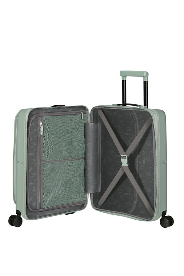 American Tourister DashPop Spinner Expandable Frontloader 55cm  Iceberg Green