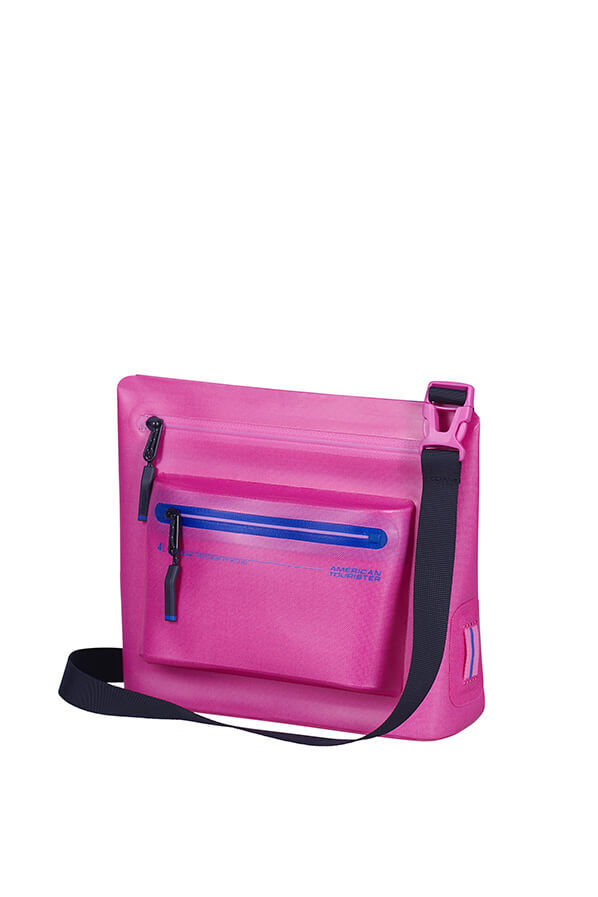 Colourdry Axelremsv&auml;ska M | American Tourister Colourdry Shoulder Bag M  Electric Fuchsia