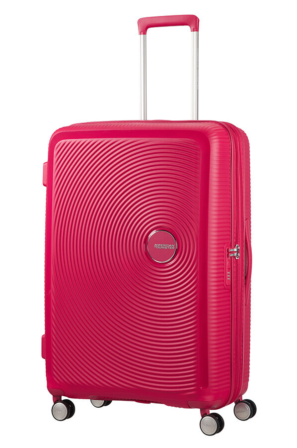 American Tourister Soundbox Spinner Expandable 77cm Lightning Pink
