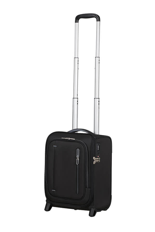 Cloudrider Resv&auml;ska med 2 hjul S/M | American Tourister Cloudrider Upright Underseater Tsa  Jet Black