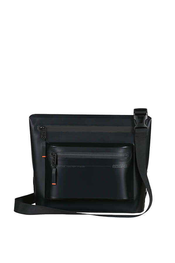 Colourdry Axelremsv&auml;ska M | American Tourister Colourdry Shoulder Bag M  True Black