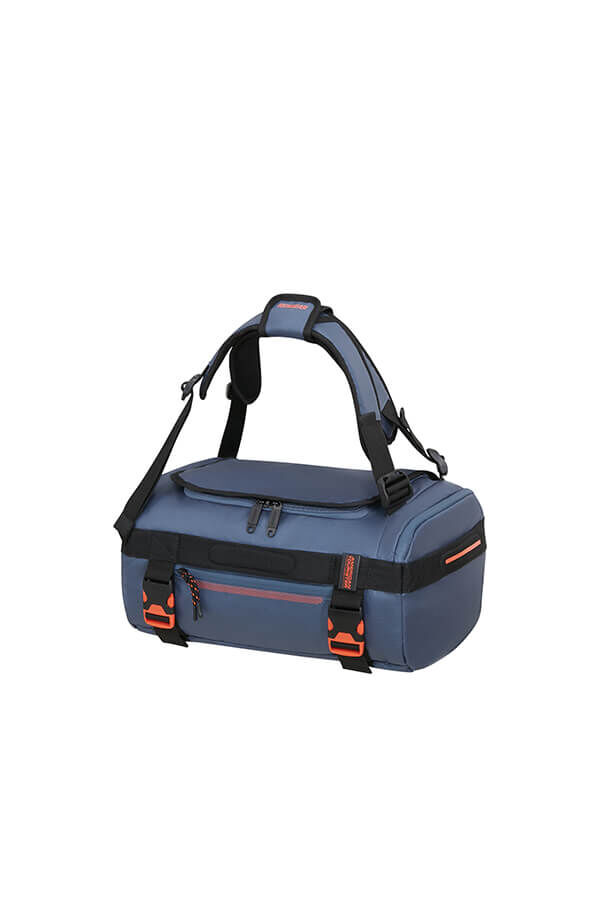 American Tourister Urban Track Duffle/Backpack Coated S  Navy/Orange