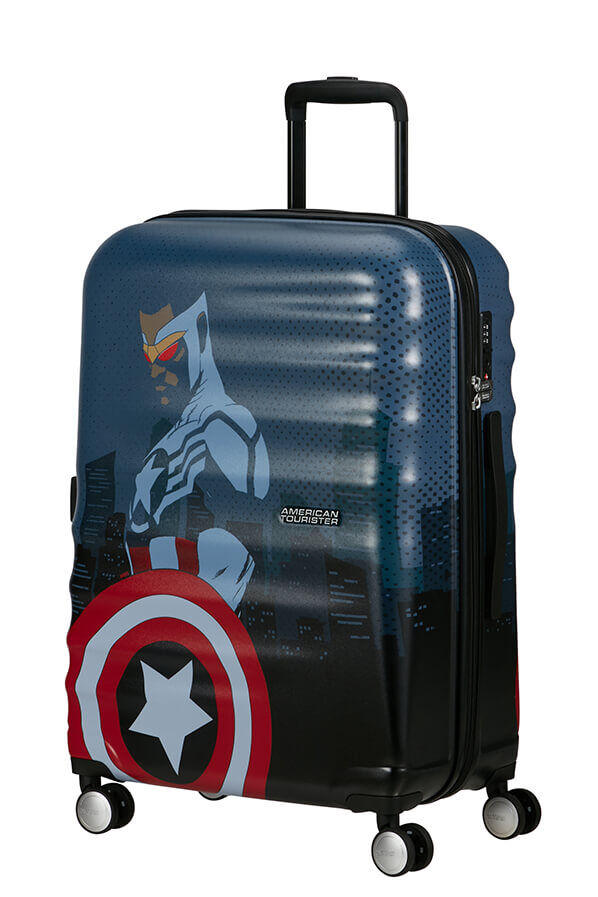 American Tourister Disney Wavebreaker Spinner TSA MARVEL Fl 67cm  Captain America City