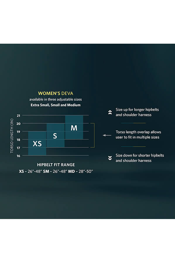 Gregory Deva 70 M  Glacial Blue