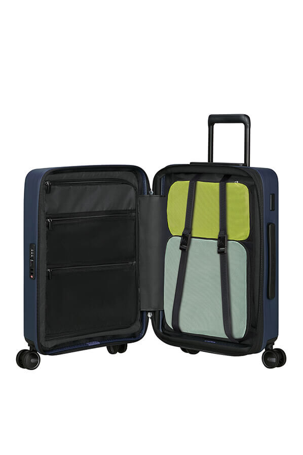 Samsonite Restackd Spinner Expandable 55cm  Midnight