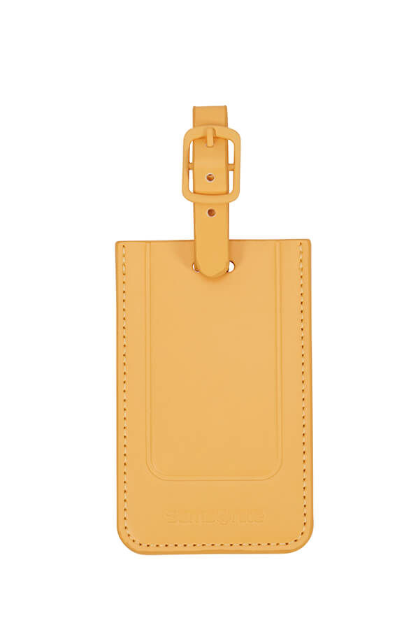 Samsonite Ta Revolution Rectangle Luggage Tag x2  Yellow