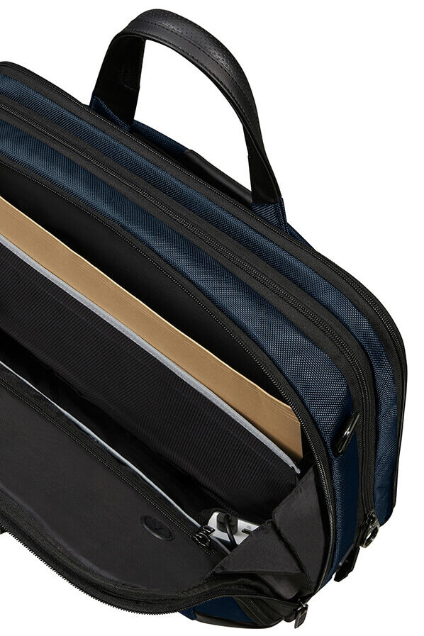 Samsonite Pro-Dlx 6 Bailhandle Expandable 15.6'  Blue
