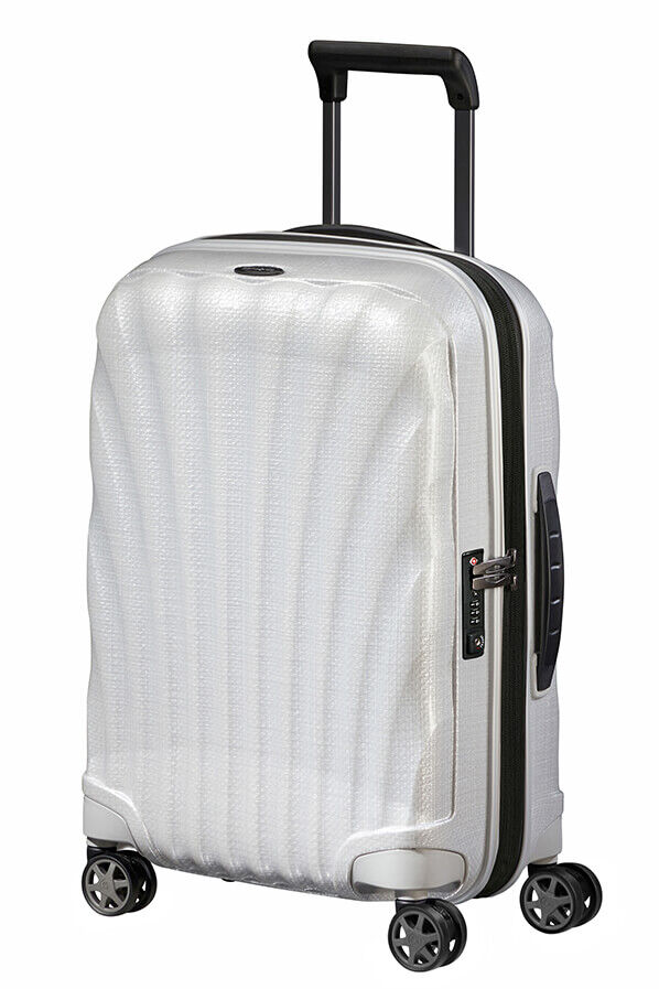 Samsonite C-Lite Spinner Expandable 55cm  Off white