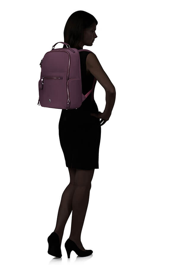 Samsonite Karissa Evo Round Backpack 15.6'  Burgundy