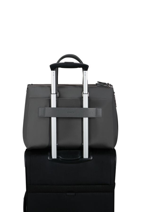 Samsonite Karissa Evo Org. Tote 14.1' 3 Comp  Gunmetal Green