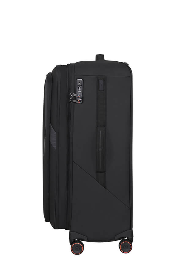 Samsonite Glazed Spinner Expandable 78cm  Black