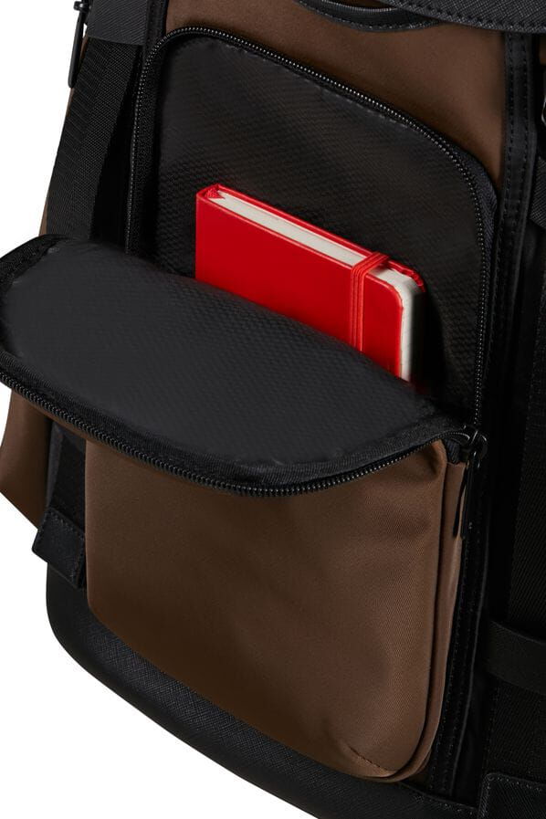 Samsonite Relyon Backpack M 15.6'' with flap  Brown