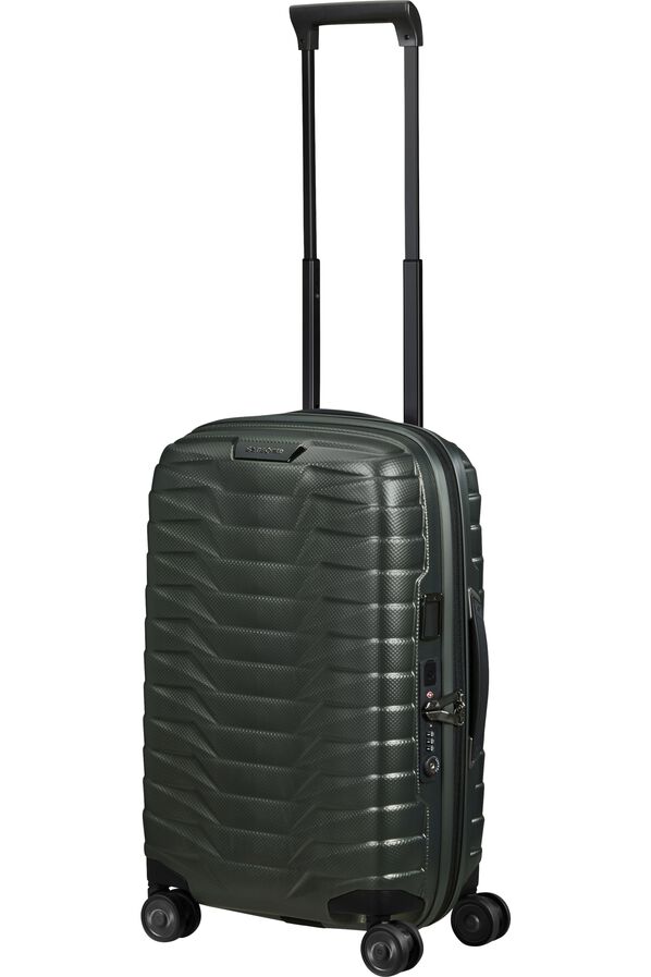 Proxis Spinner expandable (4 wheels) 55cm Green Rolling Luggage