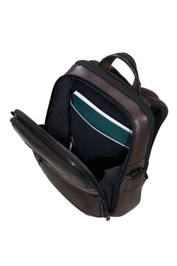Pro-Dlx Leather Ryggs&auml;ck 15.6"