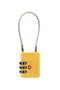 Samsonite Ta Revolution Cablelock 3 dial TSA  Yellow