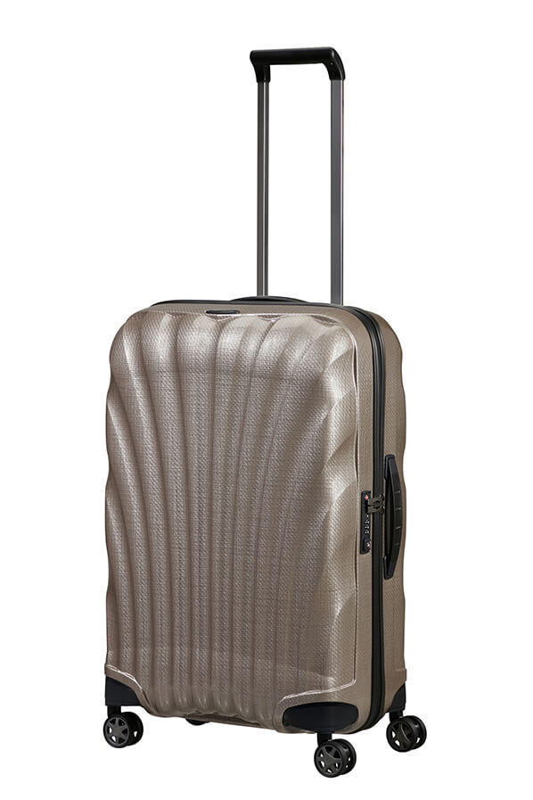 Samsonite Check-in Luggage Lite Cube 68L Spinner Ivory Gold (Gebraucht Samsonite Check-in Luggage Lite Cube 68L Spinner Ivory Gold (Gebraucht