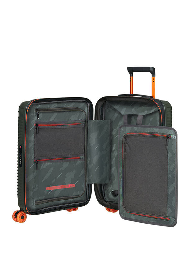 Prodiver Expanderbar resv&auml;ska med 4 hjul 55cm | Samsonite Prodiver Hs Spinner Expandable 55cm  Climbing Ivy
