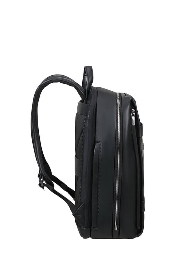 Image Biz Leather Ryggs&auml;ck 14.1" | Samsonite Image Biz Leather Backpack 14.1'  Black