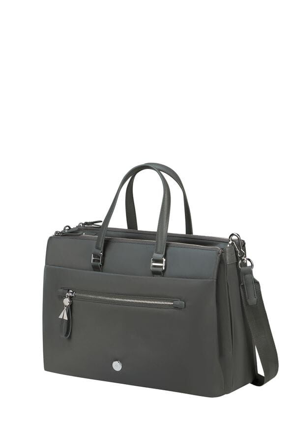 Samsonite Karissa Evo Org. Tote 14.1' 3 Comp  Gunmetal Green
