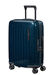 Samsonite Nuon Expanderbar resväska med 4 hjul 55 cm Metallic Dark Blue