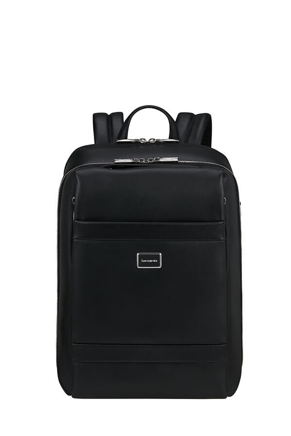 Image Biz Leather Ryggs&auml;ck 14.1" | Samsonite Image Biz Leather Backpack 14.1'  Black