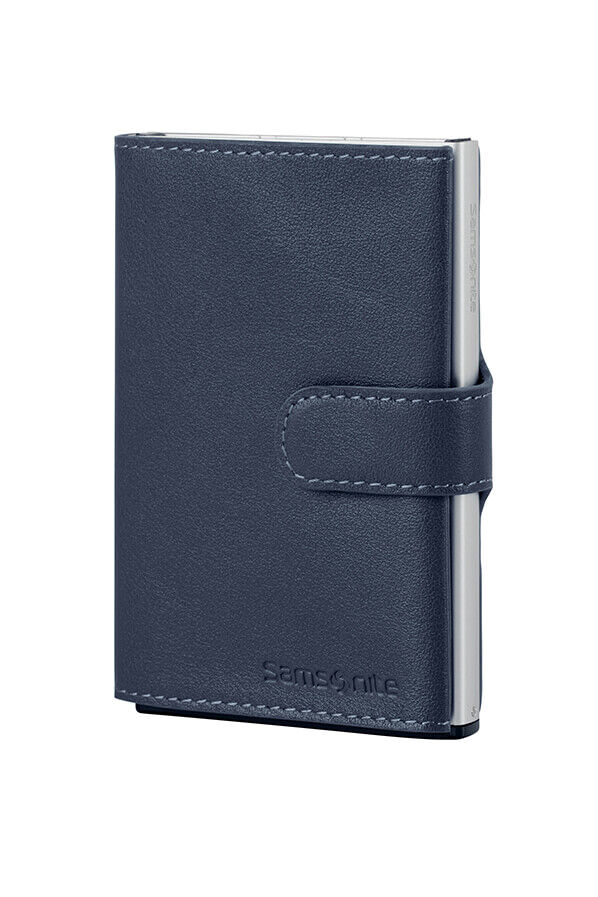 Samsonite Alu Fit 202 - Slide-up Wallet  Blue