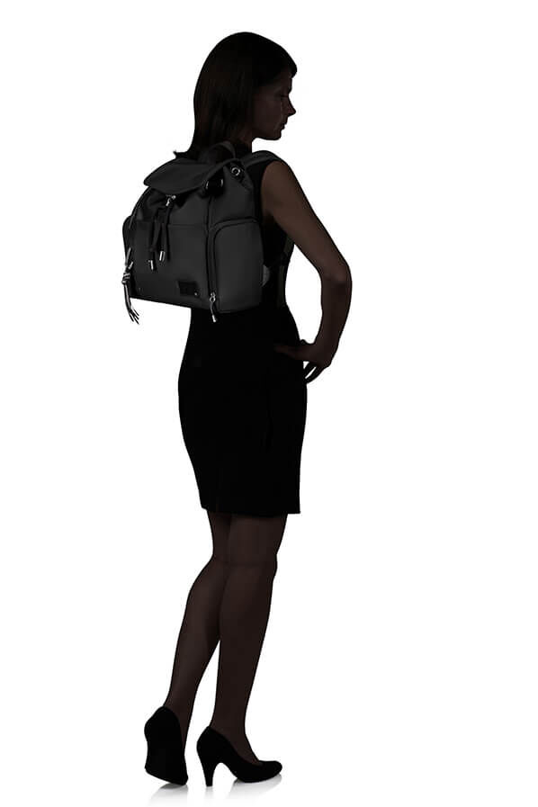 Samsonite Wander Last Backpack 3PKT 1 Buckle  Black