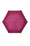 Samsonite Alu Drop S 3 Sect. Manual Flat  Violet Pink Polka Dots