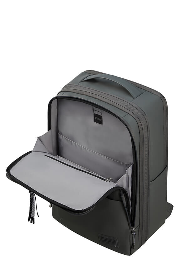 Samsonite Wander Last Backpack + CL. Comp 15.6'  Gunmetal Green