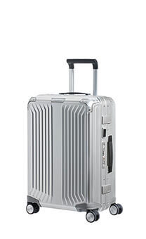 Samsonite Lite-Box Alu Resv&auml;ska med 4 hjul 55cm
