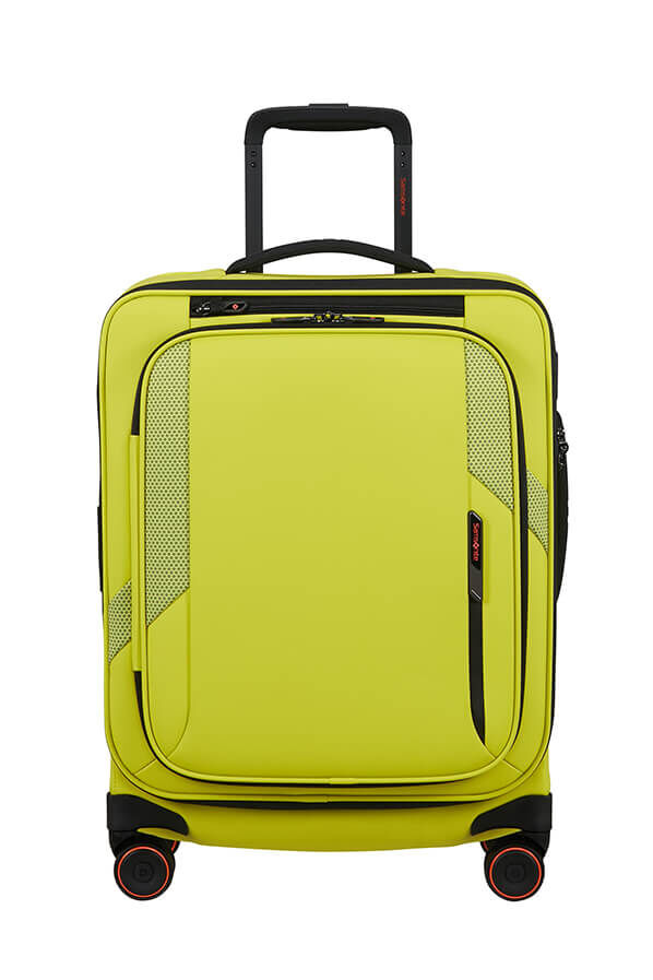 Samsonite Glazed Spinner Expandable 55cm  Lime Punch