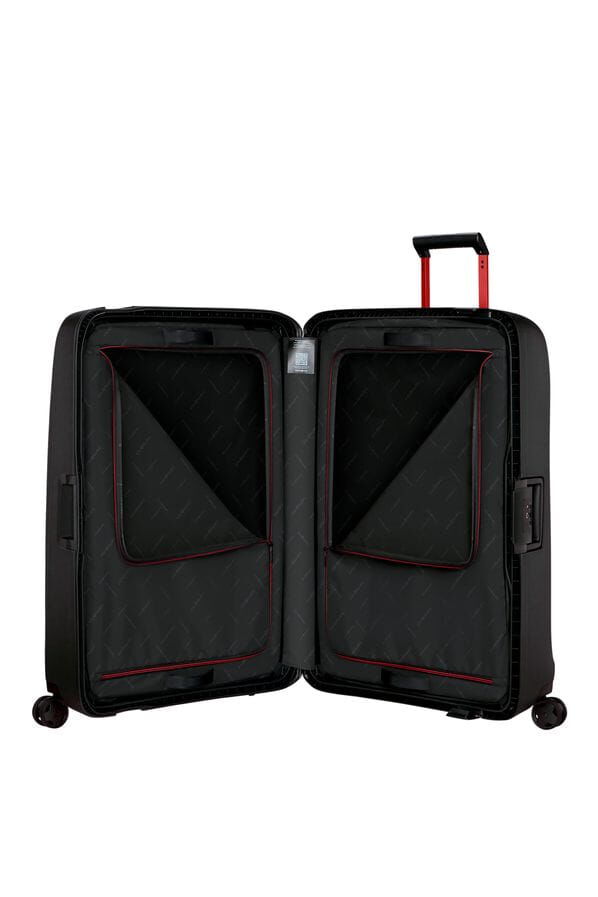 Samsonite Essens Spinner 81cm  Charcoal/Red