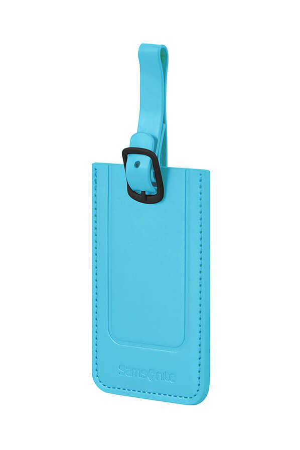 Samsonite Ta Revolution Rectangle Luggage Tag x2  Vivid Blue