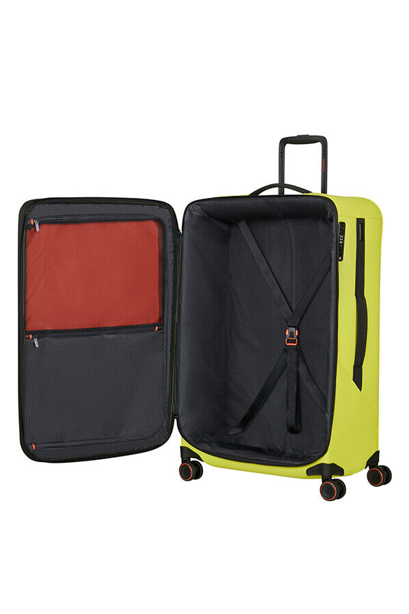 Samsonite Glazed Spinner Expandable 78cm  Lime Punch