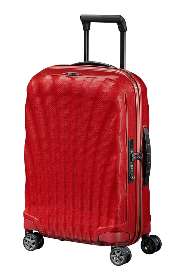 Samsonite C-Lite Spinner Expandable 55cm  Chili red